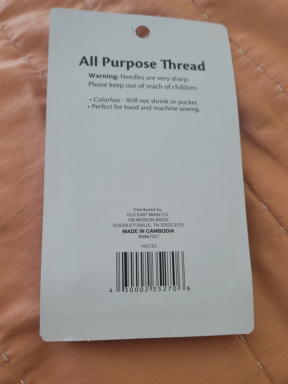 Sewing Basics All Purpose Thread & Repair Kit - Multicolor Bundle - Picture 5 of 5